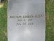 Annie Mae Hinson Autry Headstone