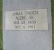 James Enoch Autry Sr. Headstone