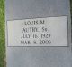 Louis Marion Autry Sr. Headstone