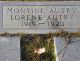 Montine - Lorene Autry Headstone